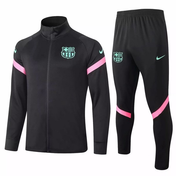 Tuta Calcio Barcellona 20/21 Nero Rosa Verde